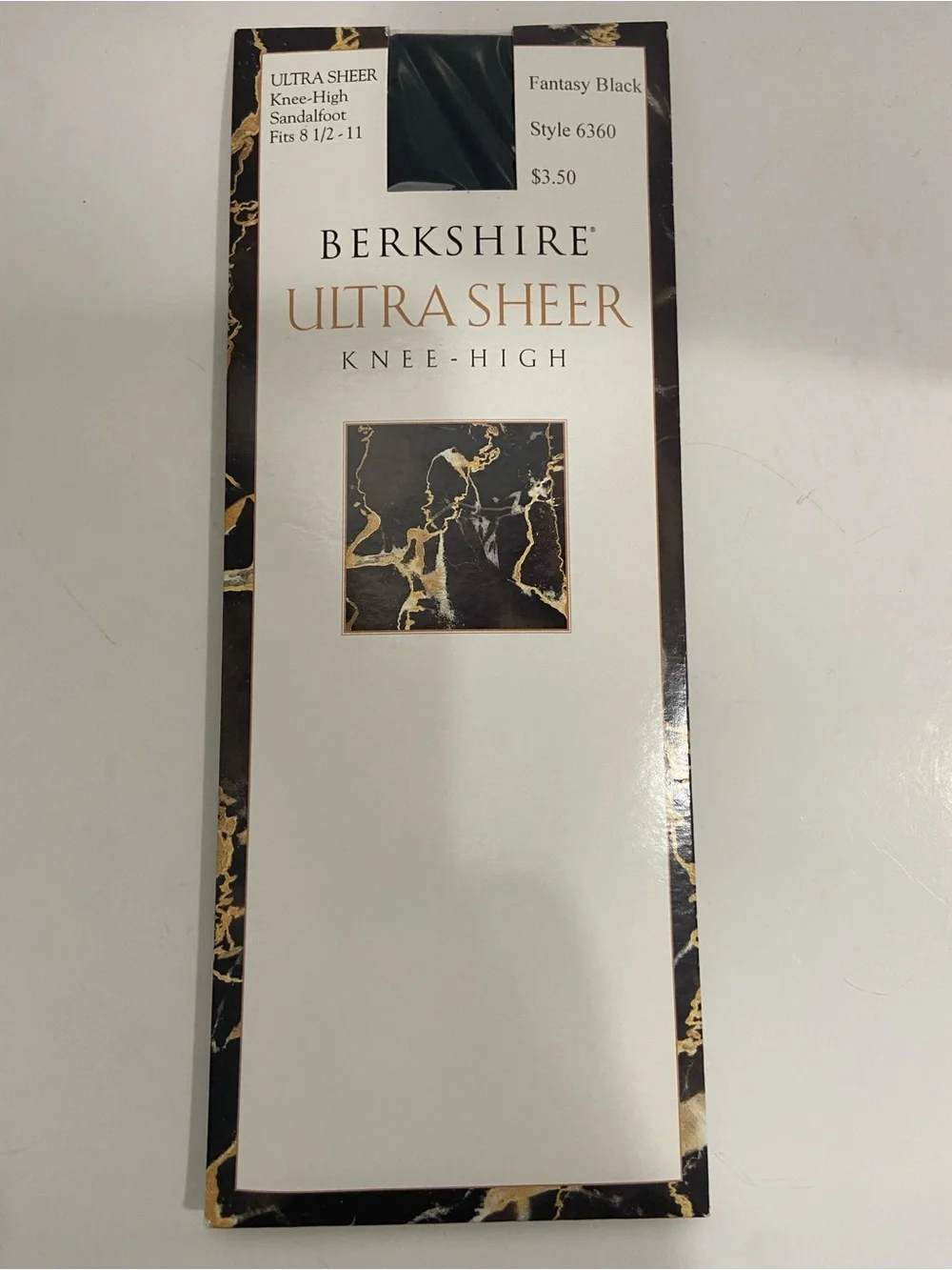 Berkshire Ultra Sheer Knee-High Hosiery - Fantasy Black